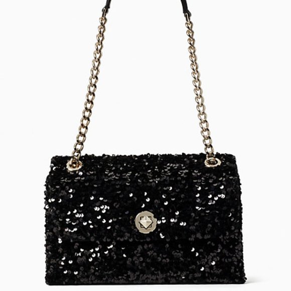 🎀SALE🎀 kate spade natalia sequin flap shoulder - Picture 3 of 5